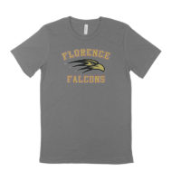 Florence Carlton Falcons Tri-Blend Unisex T-Shirt