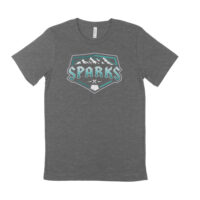 Sparks Mountain Logo - Tri-Blend Adult Unisex T-Shirt - Image 2